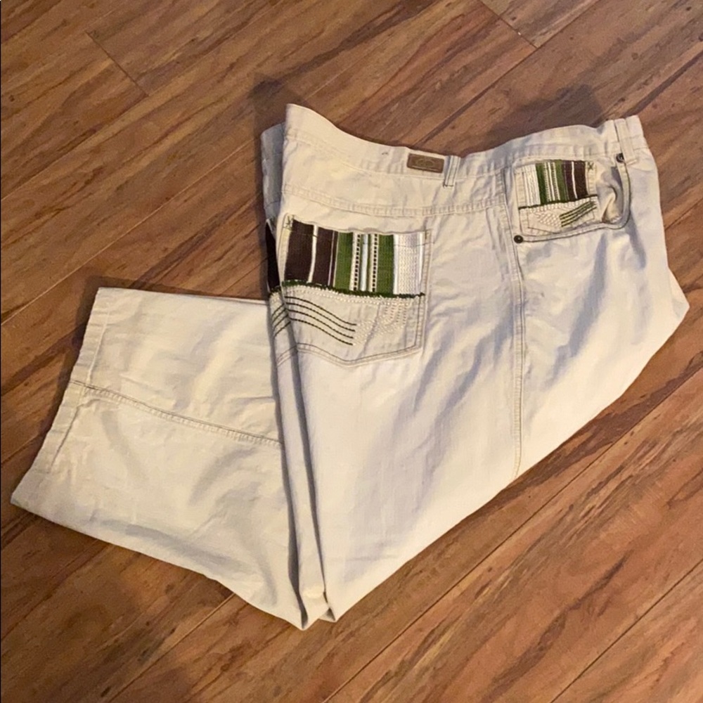 Tan Jeans